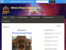 Tablet Screenshot of melbourne-murugan.org